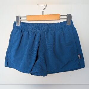 PATAGONIA Women Mini Short Size XS With Pockets Blue Color